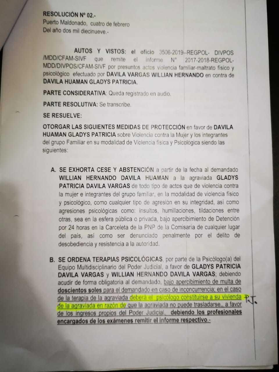 Negligencia y decisiones de instituciones del Estado llevaron a la muerte a Patricia Dávila