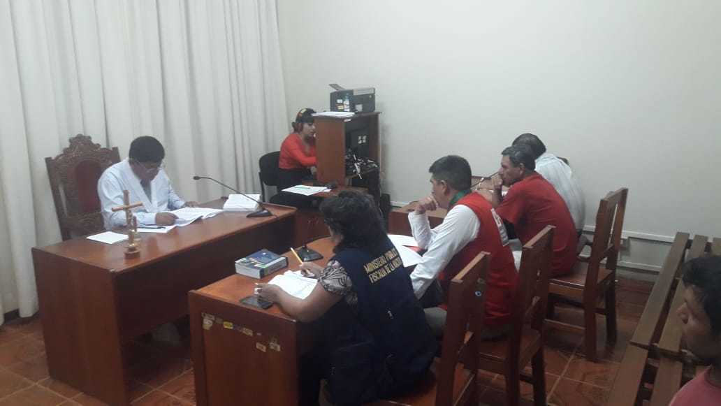 Audiencia contra Willian Dávila Vargas. Foto: RMDD.