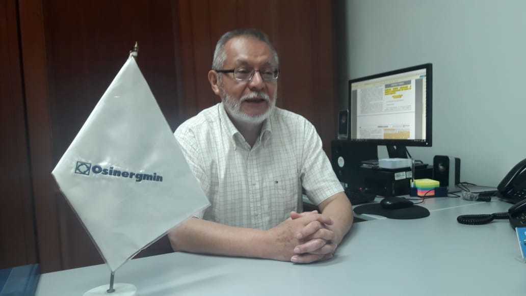 Ing. Roger Chávez, jefe de Osinergmin en Madre de Dios. Foto: RMDD.