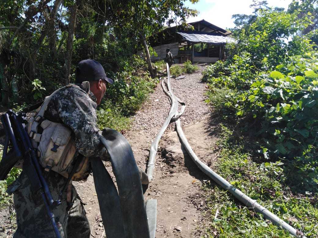 PNP, Ejército y Marina participaron en operativo. Foto: Marina de Guerra del Perú.