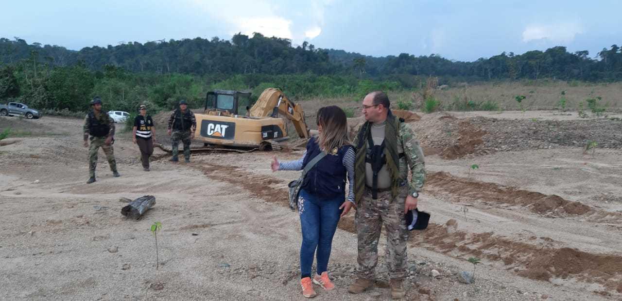 Mineros ilegales operaban en comunidad nativa Kotsimba