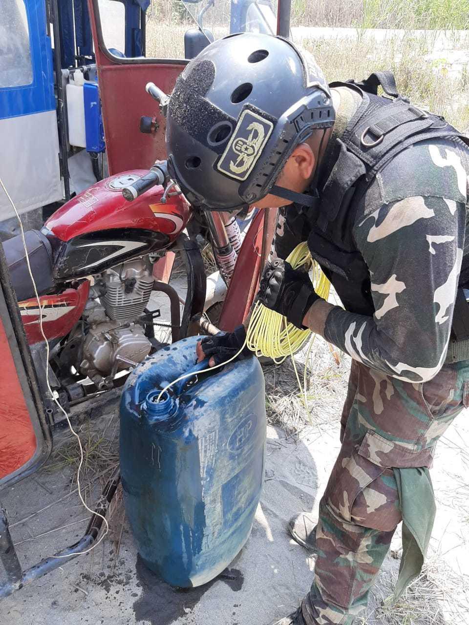 Tambopata: 18 motores y maquinaria de mineros ilegales son interdictados en Zona de Reserva