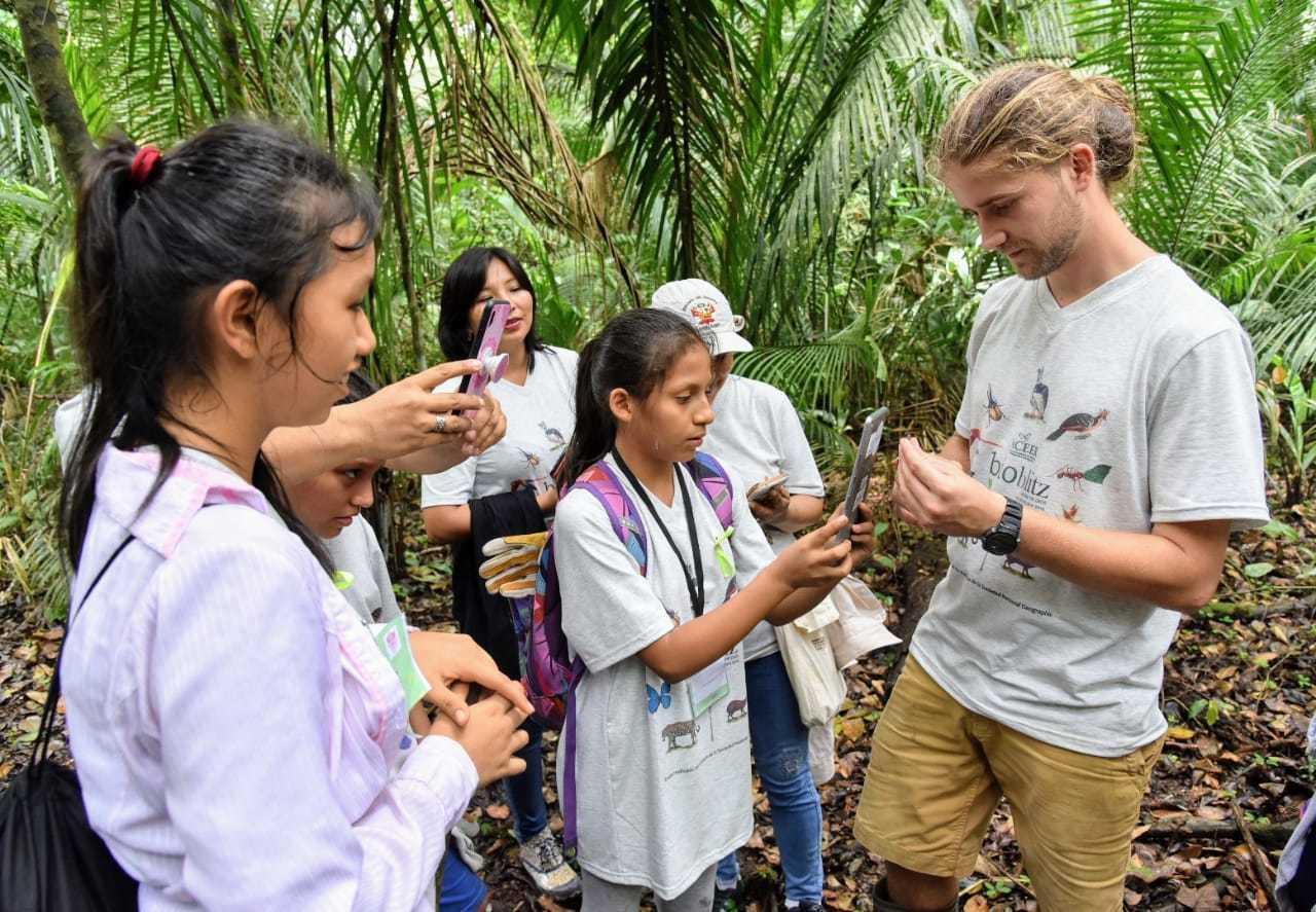 Bioblitz 2019 reunió a estudiantes para conocer mejor la biodiversidad de Madre de Dios