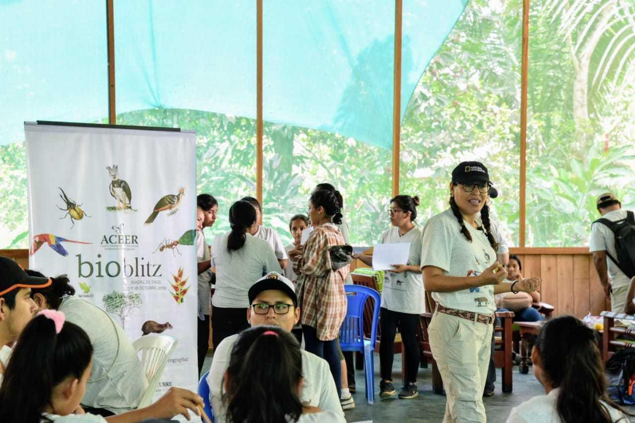 Bioblitz 2019 reunió a estudiantes para conocer mejor la biodiversidad de Madre de Dios