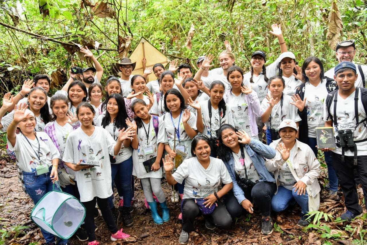 Bioblitz 2019 reunió a estudiantes para conocer mejor la biodiversidad de Madre de Dios
