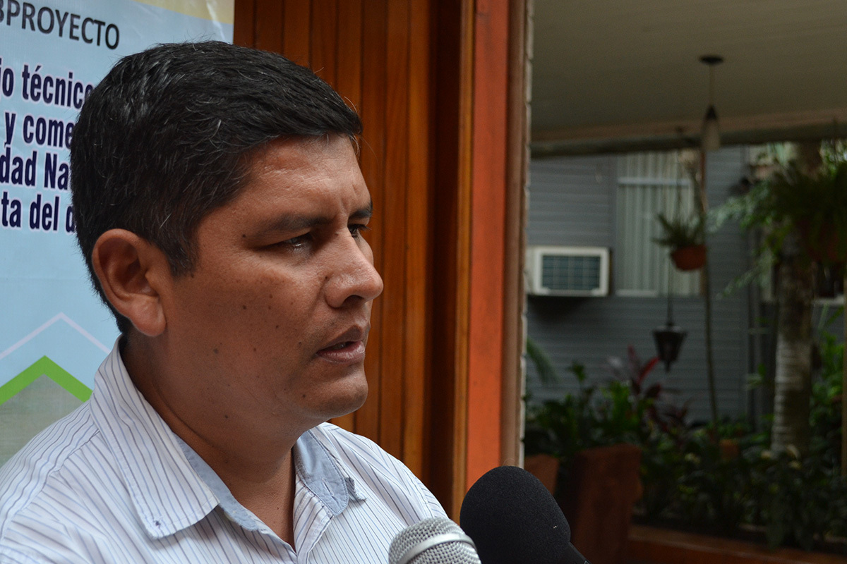 Juan Carlos Navarro. Foto: Radio Madre de Dios.