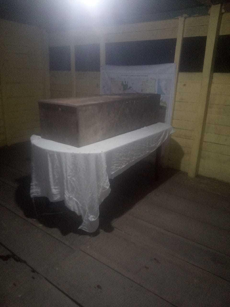 El cuerpo sin vida de Héctor Sandoval llegó a la CN Puerto Nuevo en la tarde-noche del miércoles 22 de abril. Foto: Cedida.