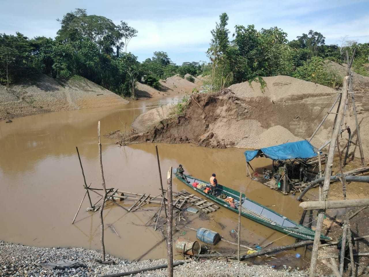 Madre de Dios: Fiscalía lideró acciones contra la minería ilegal en Laberinto