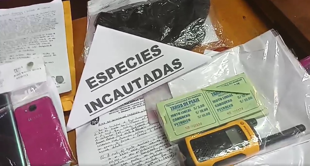 Madre de Dios: La PNP de Madre de Dios, junto a Personal de Inteligencia, capturan a nueve presuntos extorsionadores