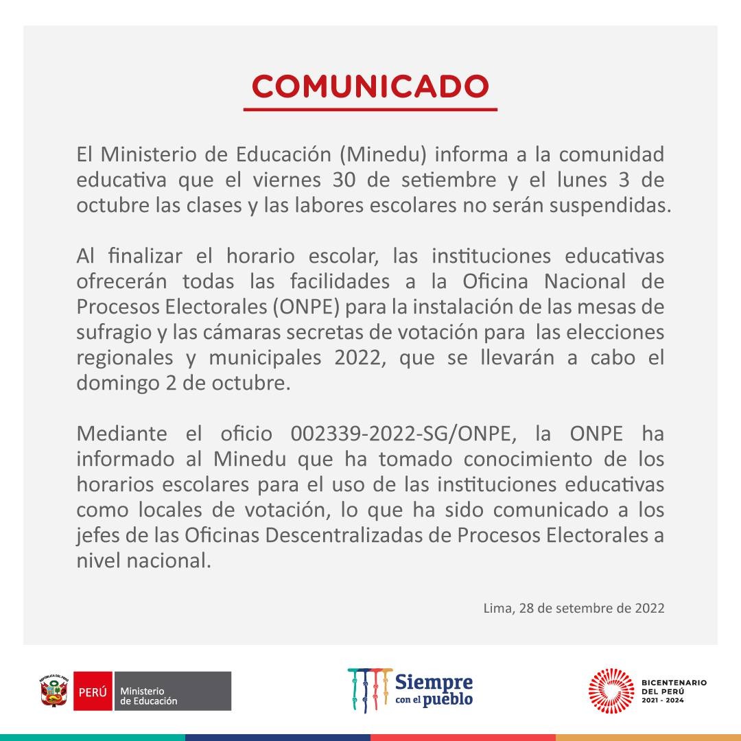 Fuente: Ministerio de Educación
