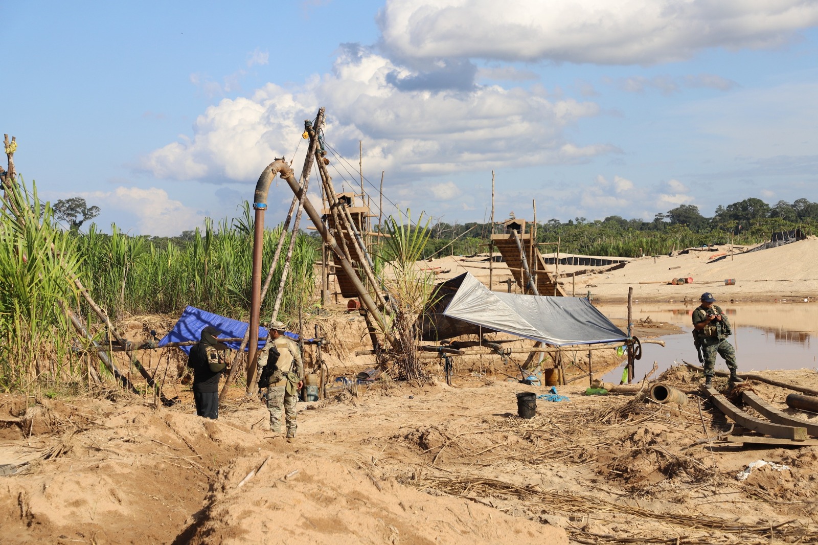 Trabajo articulado del Estado peruano no se detiene frente a la minería ilegal en Madre de Dios